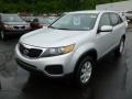 2011 Bright Silver Kia Sorento LX AWD  photo #3