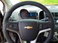 Jet Black/Dark Titanium 2012 Chevrolet Sonic LT Hatch Steering Wheel