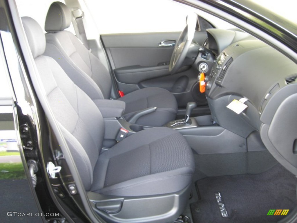 2012 Elantra GLS Touring - Black Noir Pearl / Black photo #20