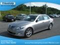 2012 Titanium Gray Metallic Hyundai Genesis 3.8 Sedan  photo #3