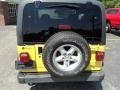 2000 Solar Yellow Jeep Wrangler Sport 4x4  photo #17