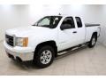 2008 Summit White GMC Sierra 1500 SLT Extended Cab 4x4  photo #3