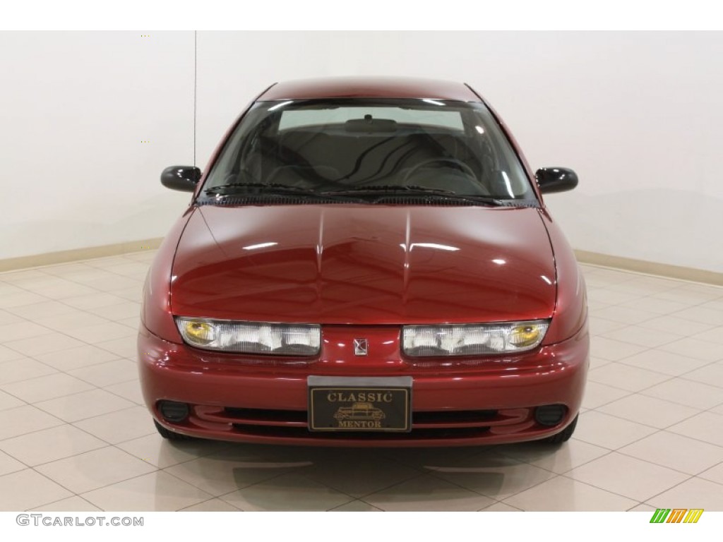 1997 S Series SL2 Sedan - Medium Red / Gray photo #2