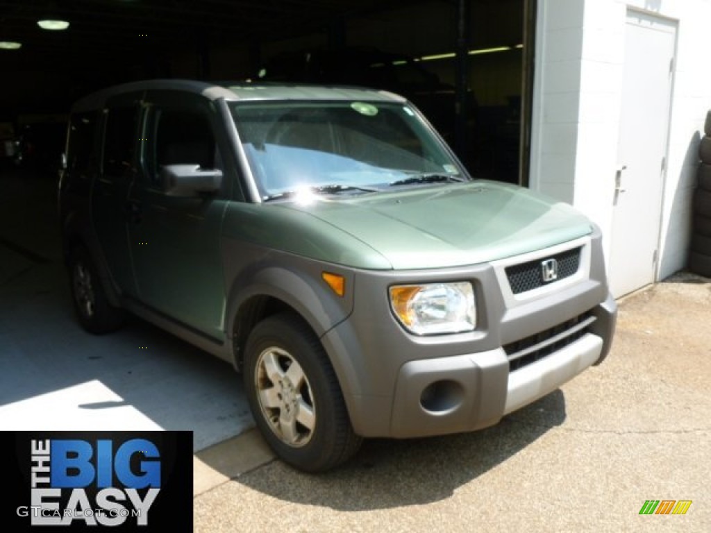 Galapagos Green Metallic Honda Element