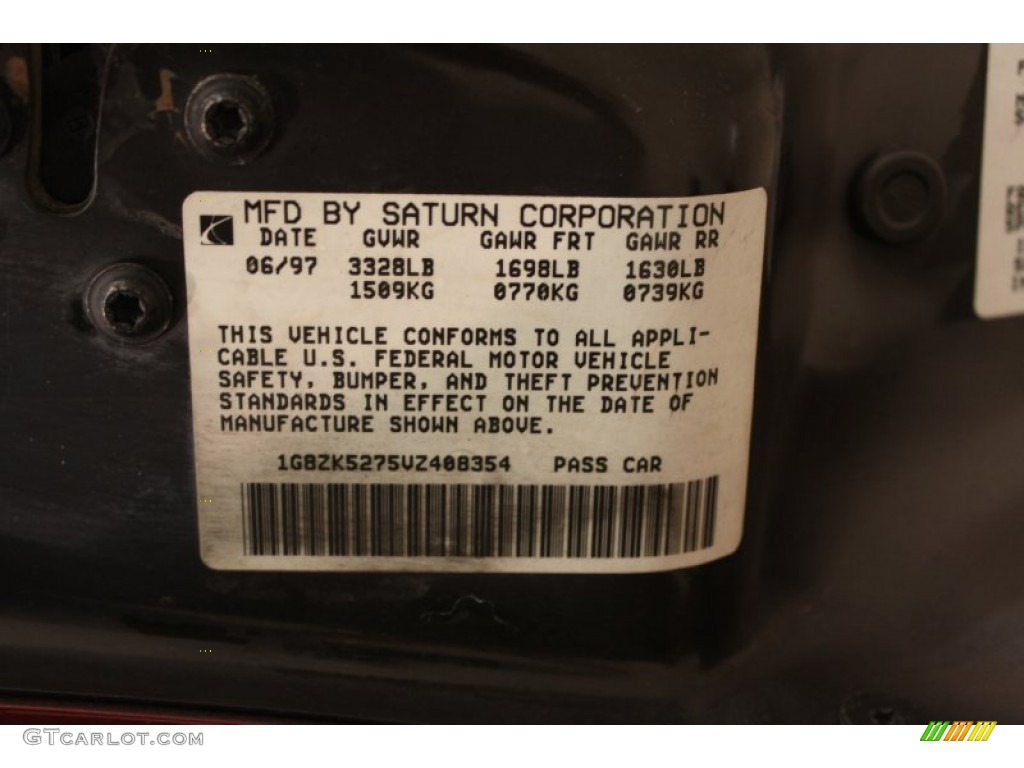1997 S Series SL2 Sedan - Medium Red / Gray photo #20