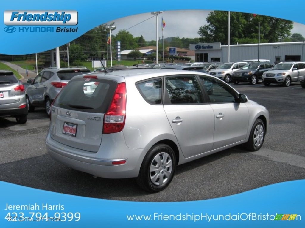 2012 Elantra GLS Touring - Shimmering Silver / Black photo #7