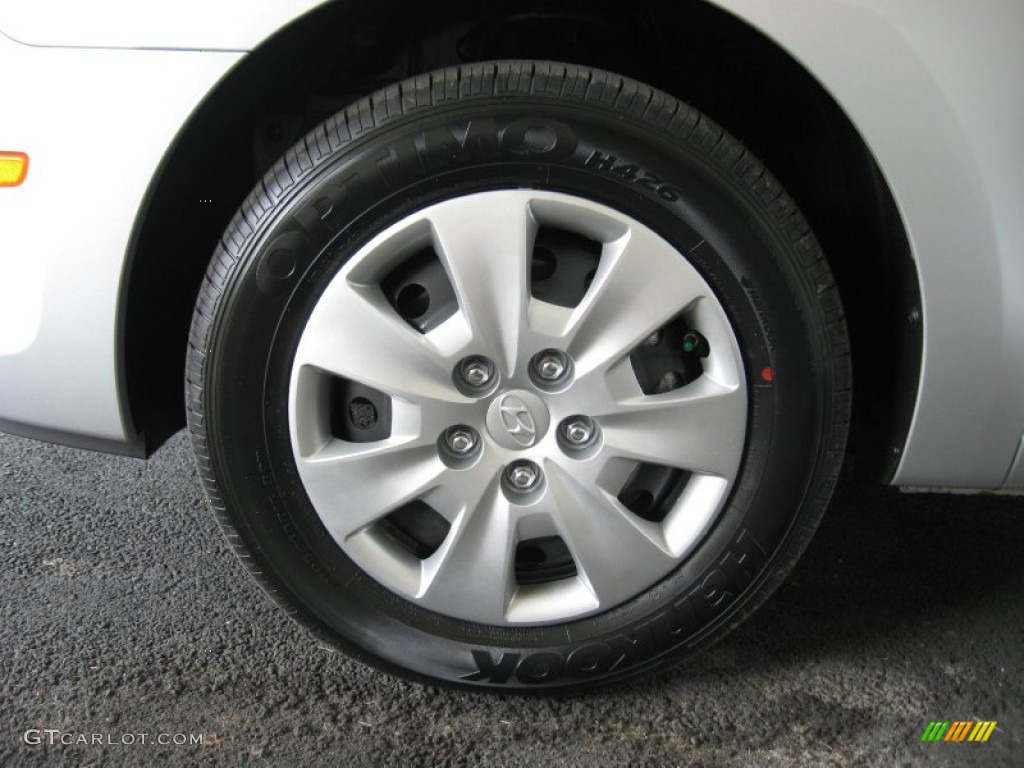 2012 Elantra GLS Touring - Shimmering Silver / Black photo #11