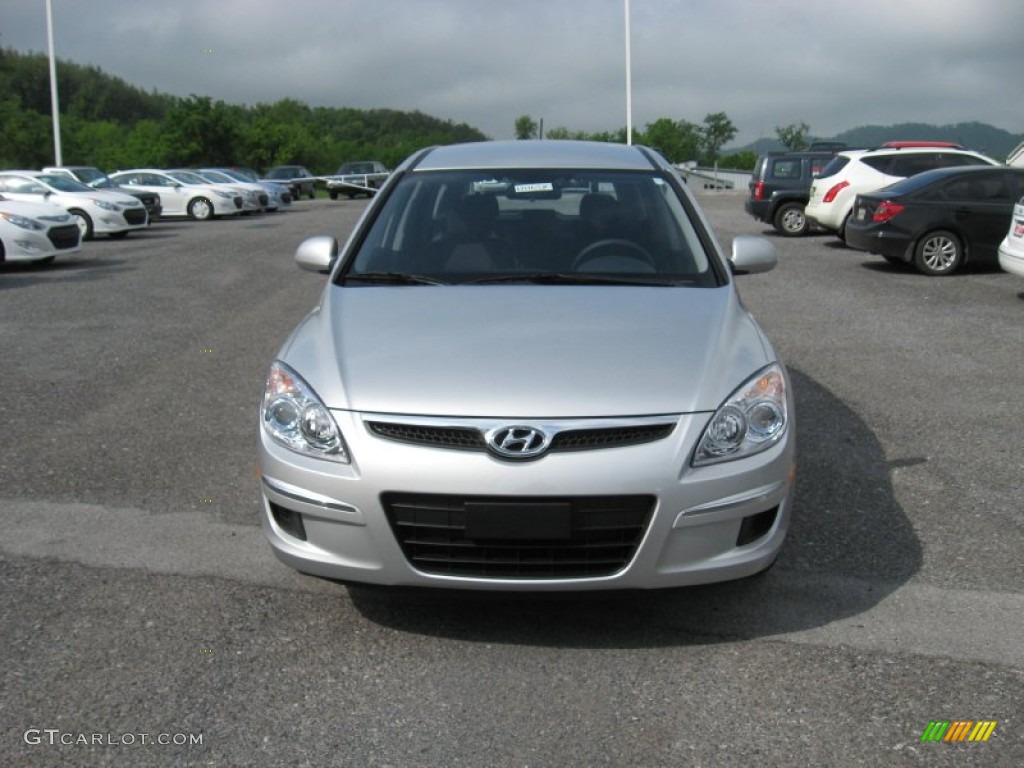 2012 Elantra GLS Touring - Shimmering Silver / Black photo #32