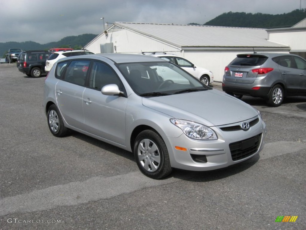 2012 Elantra GLS Touring - Shimmering Silver / Black photo #33