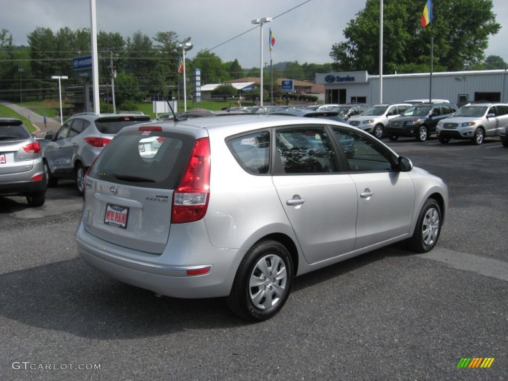 2012 Elantra GLS Touring - Shimmering Silver / Black photo #35