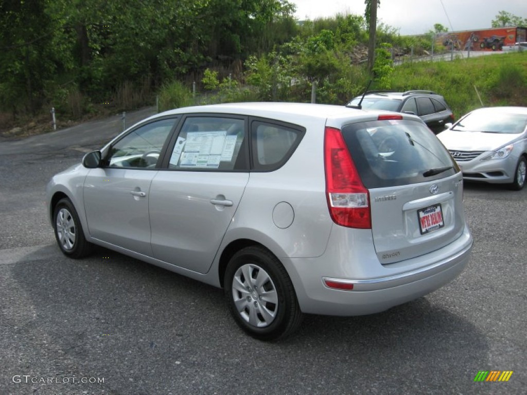 2012 Elantra GLS Touring - Shimmering Silver / Black photo #37