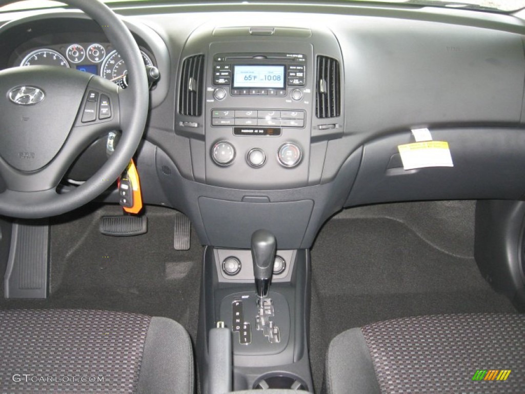 2012 Elantra GLS Touring - Shimmering Silver / Black photo #52