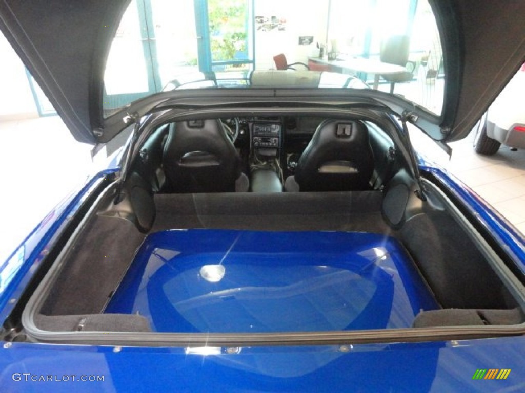 2002 Corvette Coupe - Electron Blue Metallic / Black photo #13