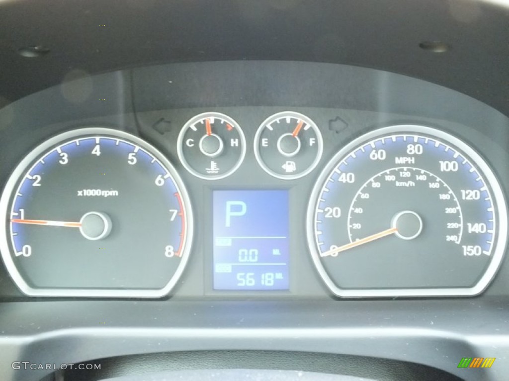2012 Elantra GLS Touring - Midnight Black / Beige photo #30