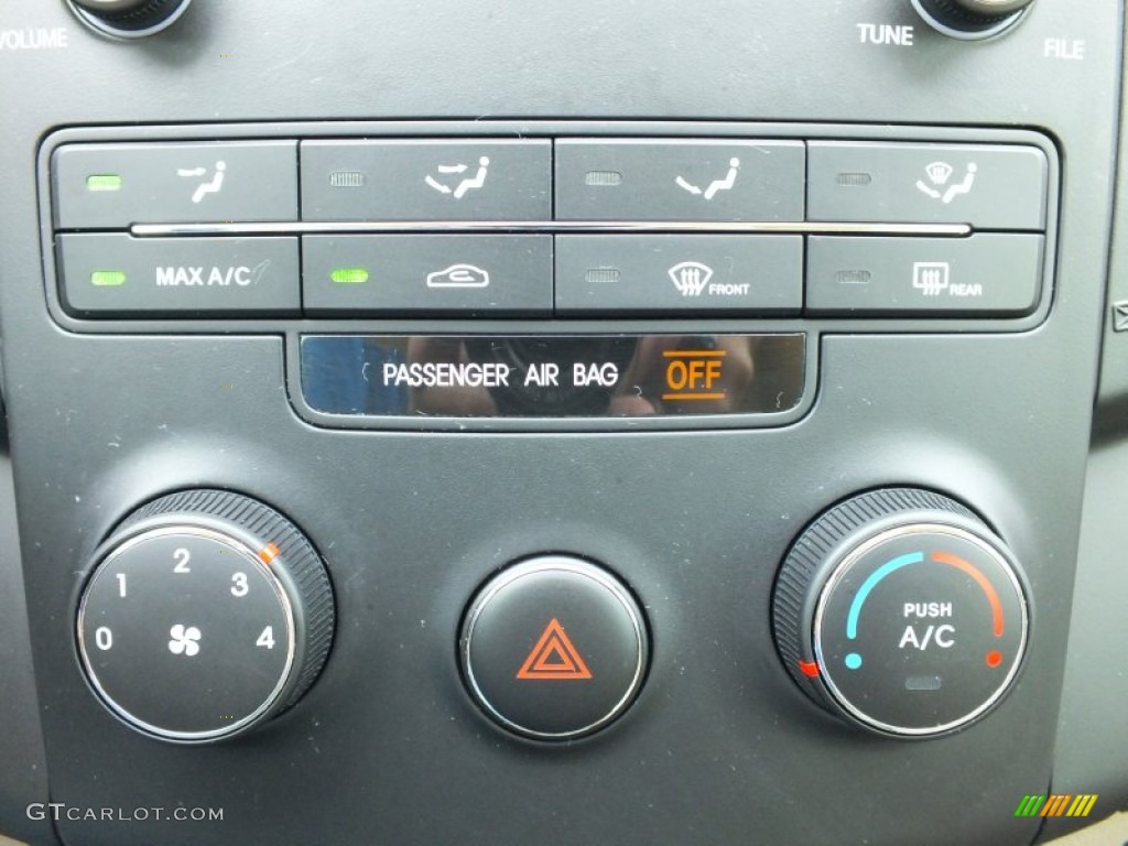 2012 Elantra GLS Touring - Midnight Black / Beige photo #34