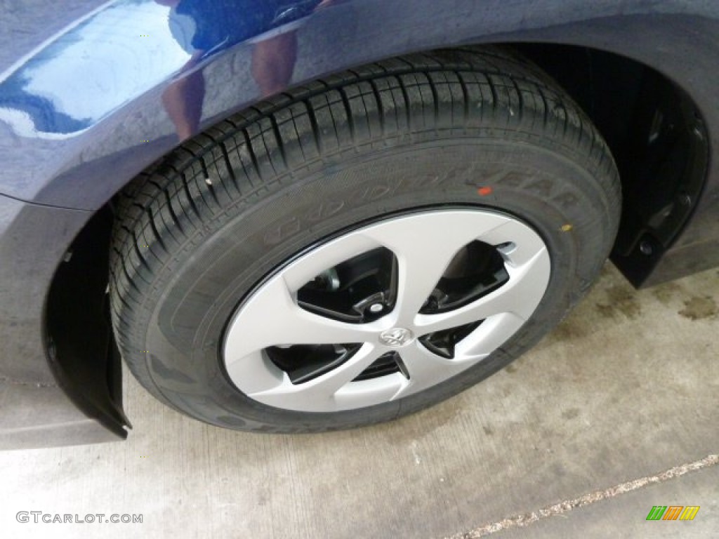 2012 Prius 3rd Gen Three Hybrid - Nautical Blue Metallic / Dark Gray photo #7