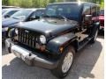 2012 Black Jeep Wrangler Unlimited Sahara 4x4  photo #1