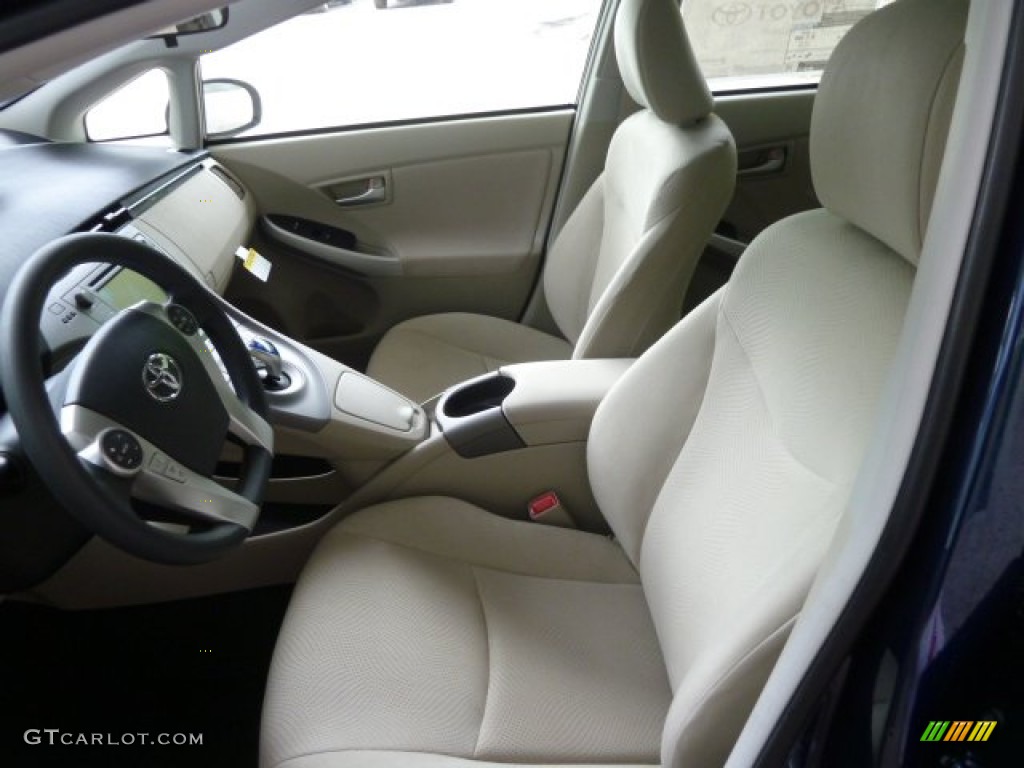 2012 Prius 3rd Gen Three Hybrid - Nautical Blue Metallic / Dark Gray photo #8