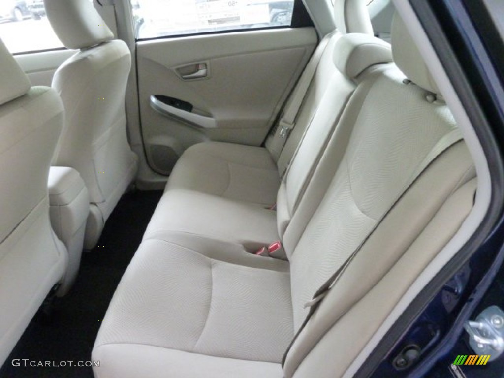 2012 Prius 3rd Gen Three Hybrid - Nautical Blue Metallic / Dark Gray photo #9