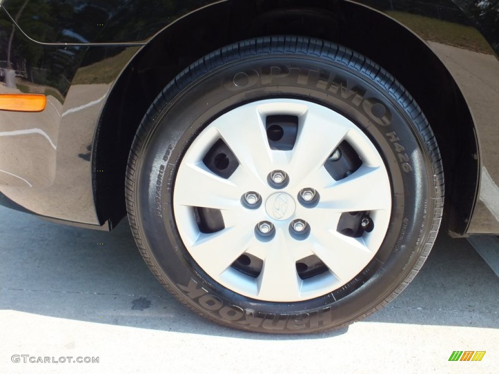 2012 Elantra GLS Touring - Midnight Black / Beige photo #43