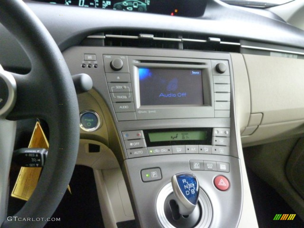 2012 Prius 3rd Gen Three Hybrid - Nautical Blue Metallic / Dark Gray photo #13