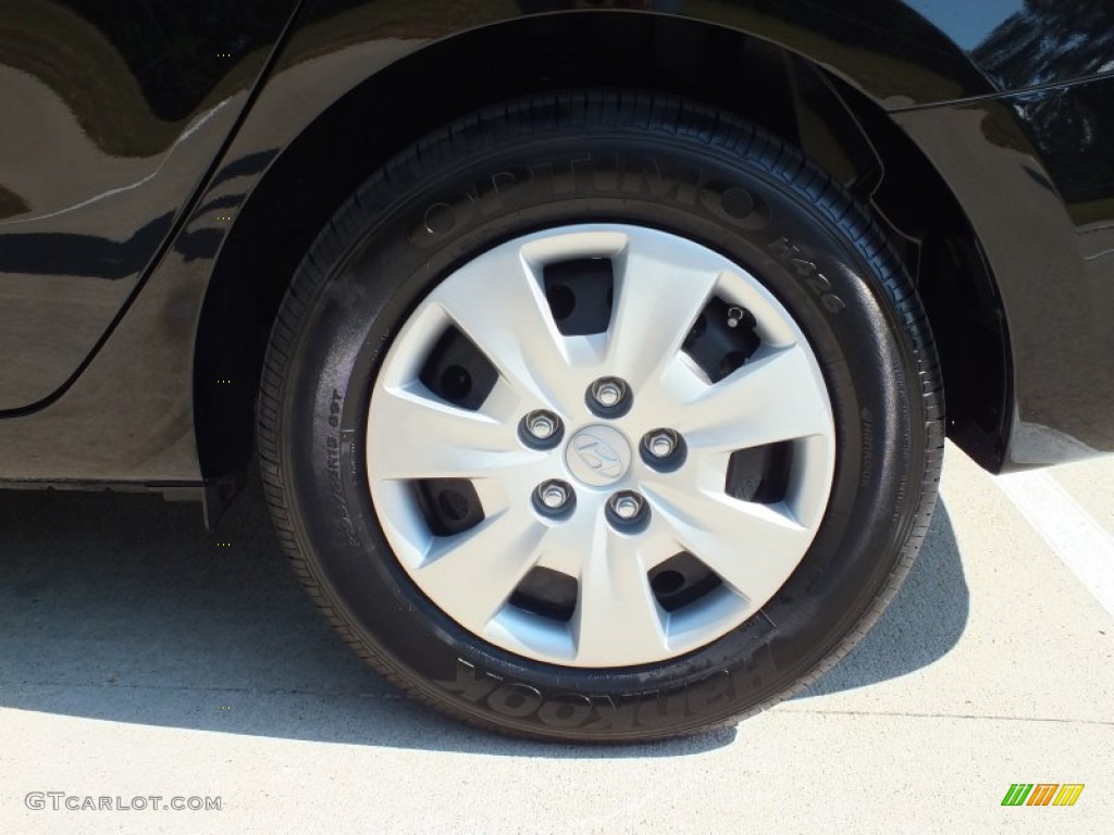 2012 Elantra GLS Touring - Midnight Black / Beige photo #44