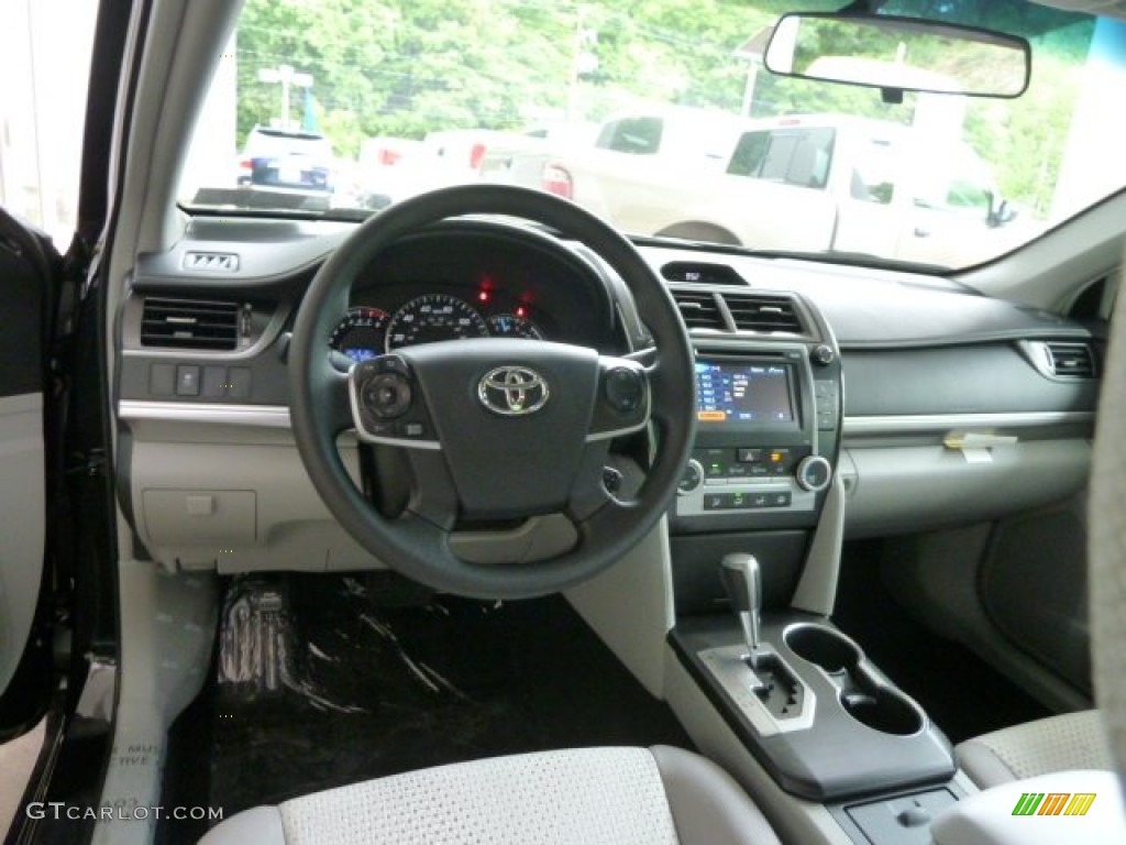 2012 Camry LE - Attitude Black Metallic / Ash photo #10