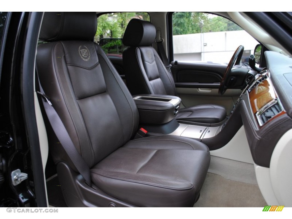 Cocoa/Very Light Linen Interior 2009 Cadillac Escalade Platinum AWD Photo #65291576