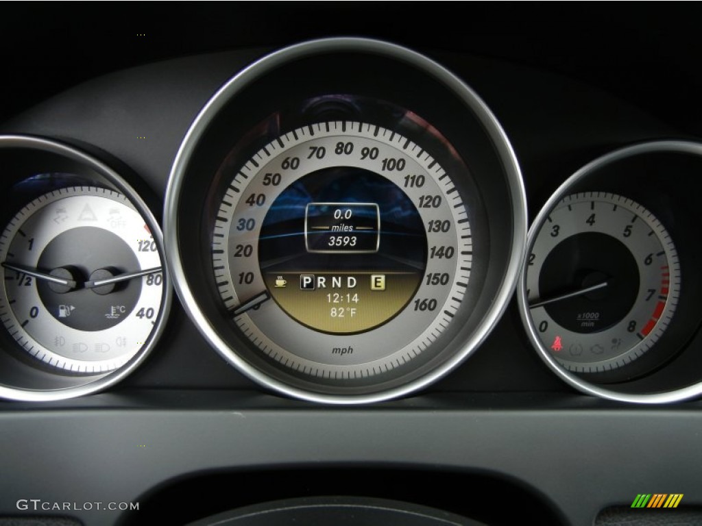 2012 Mercedes-Benz C 250 Sport Gauges Photo #65291930