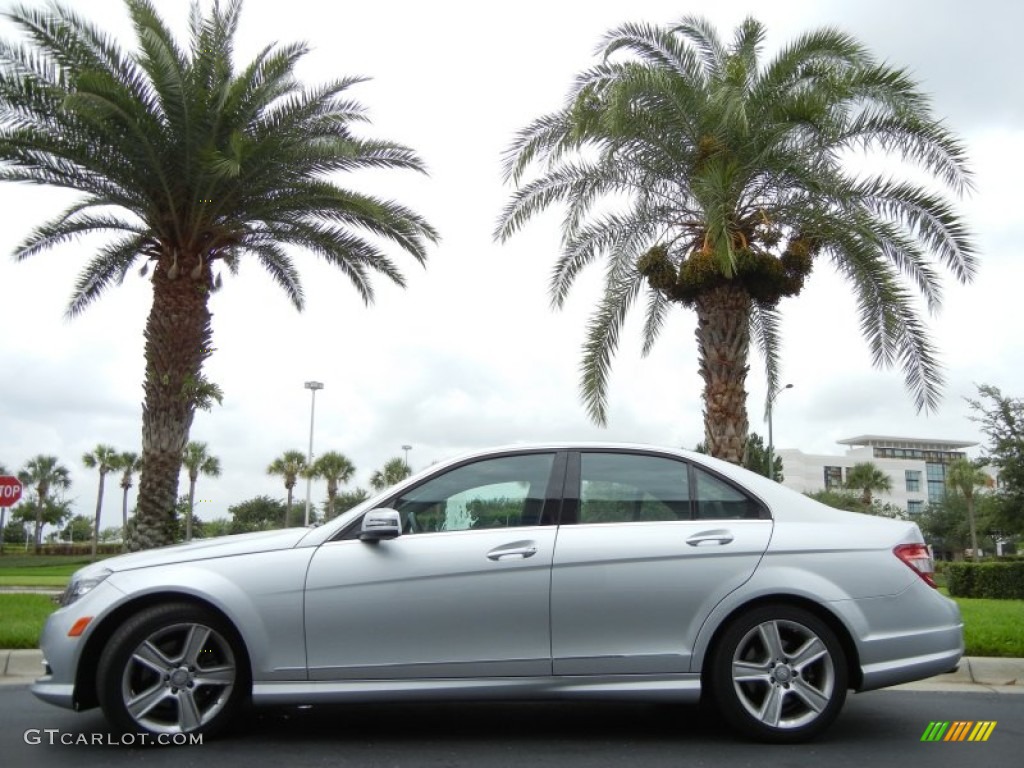 Iridium Silver Metallic 2011 Mercedes-Benz C 300 Sport Exterior Photo #65291987