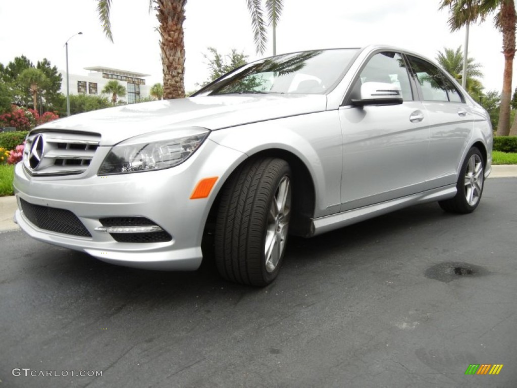 Iridium Silver Metallic 2011 Mercedes-Benz C 300 Sport Exterior Photo #65291996