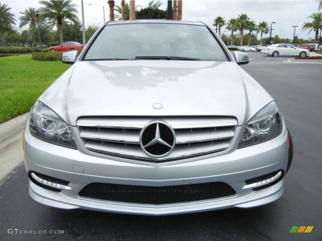 Iridium Silver Metallic 2011 Mercedes-Benz C 300 Sport Exterior Photo #65292005