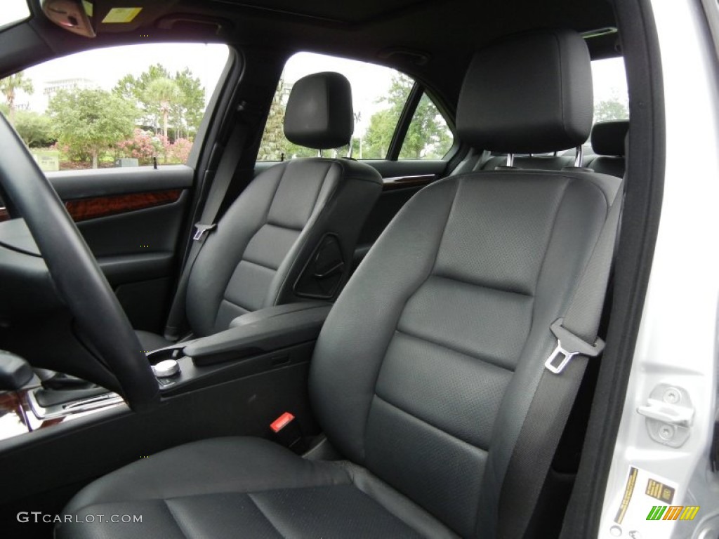 Black Interior 2011 Mercedes-Benz C 300 Sport Photo #65292080