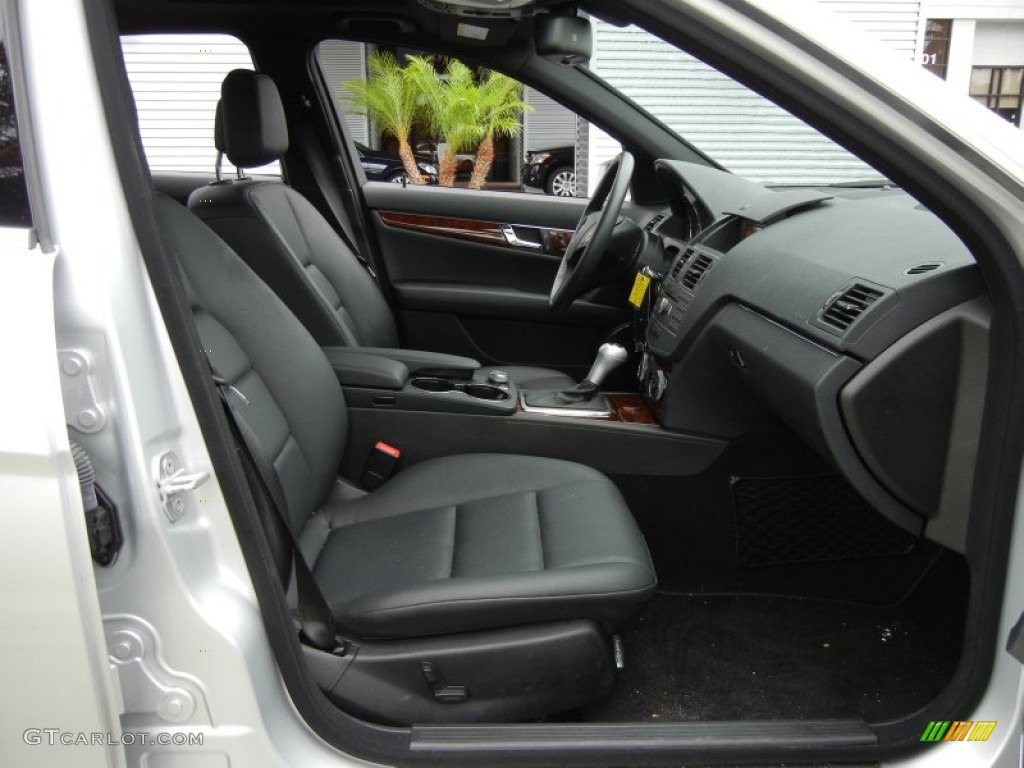 Black Interior 2011 Mercedes-Benz C 300 Sport Photo #65292119