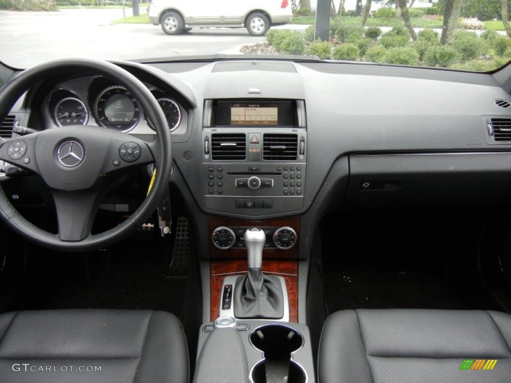 2011 Mercedes-Benz C 300 Sport Black Dashboard Photo #65292146