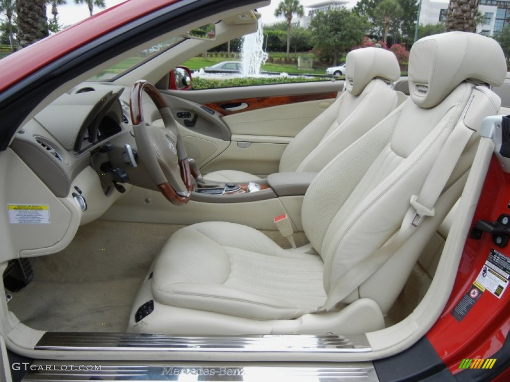 2009 Mercedes-Benz SL 550 Roadster Front Seat Photo #65292428