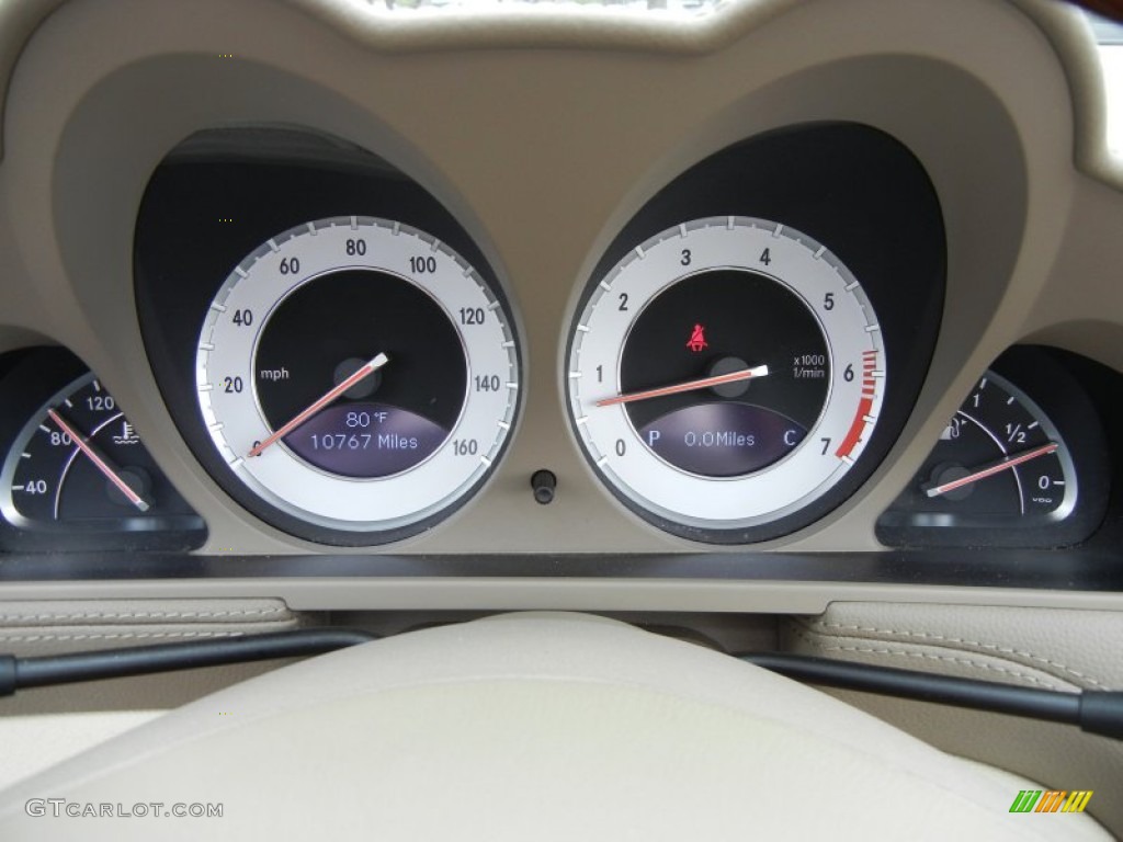 2009 Mercedes-Benz SL 550 Roadster Gauges Photo #65292491
