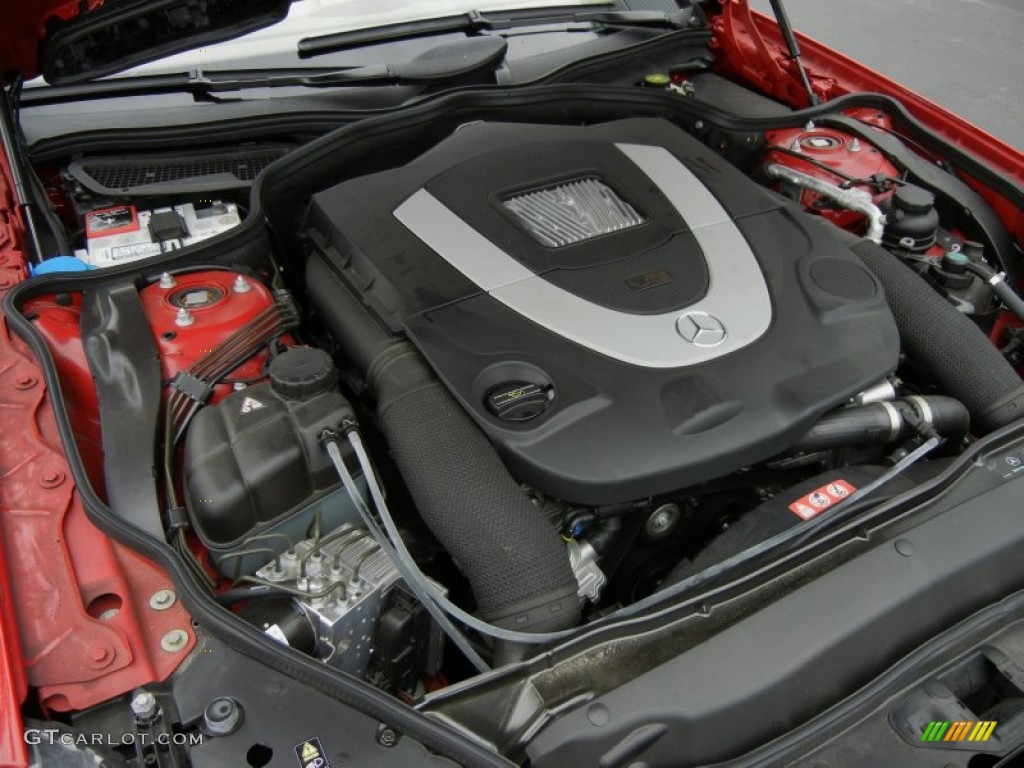 2009 Mercedes-Benz SL 550 Roadster 5.5 Liter DOHC 32-Valve VVT V8 Engine Photo #65292530