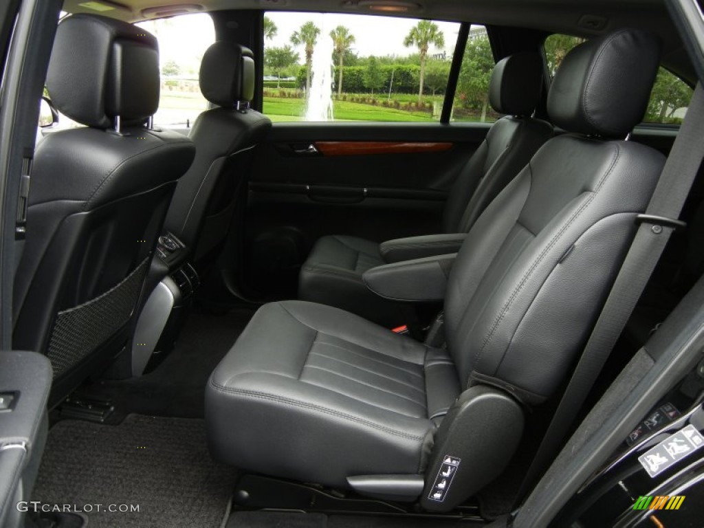 Black Interior 2007 Mercedes-Benz R 320 CDI 4Matic Photo #65292629