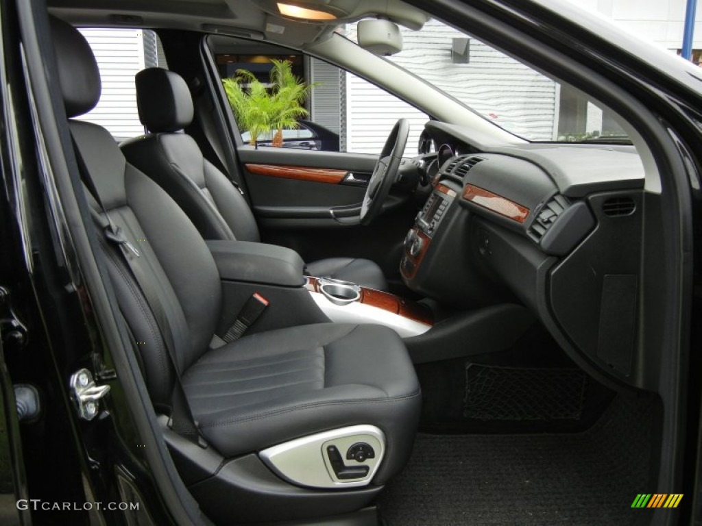Black Interior 2007 Mercedes-Benz R 320 CDI 4Matic Photo #65292653