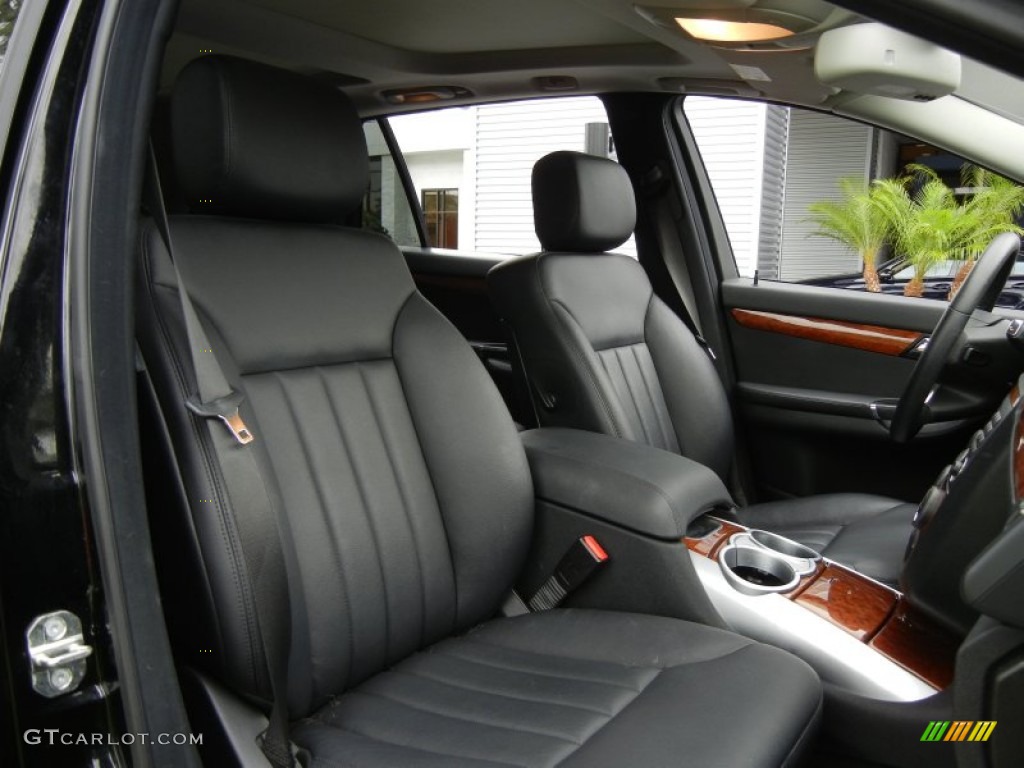 Black Interior 2007 Mercedes-Benz R 320 CDI 4Matic Photo #65292662