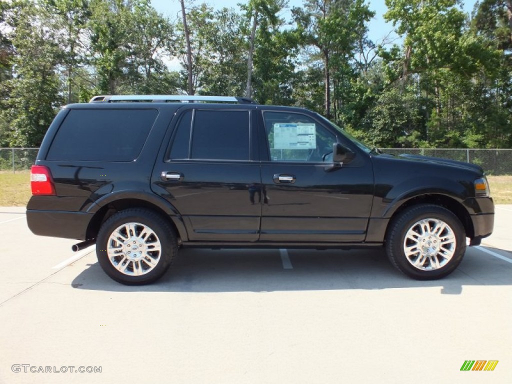 Tuxedo Black Metallic 2012 Ford Expedition Limited Exterior Photo #65293301