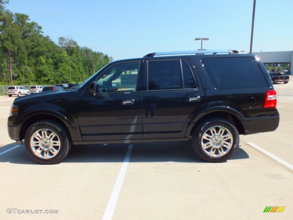 Tuxedo Black Metallic 2012 Ford Expedition Limited Exterior Photo #65293353
