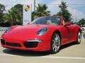Guards Red - New 911 Carrera Cabriolet Photo No. 2
