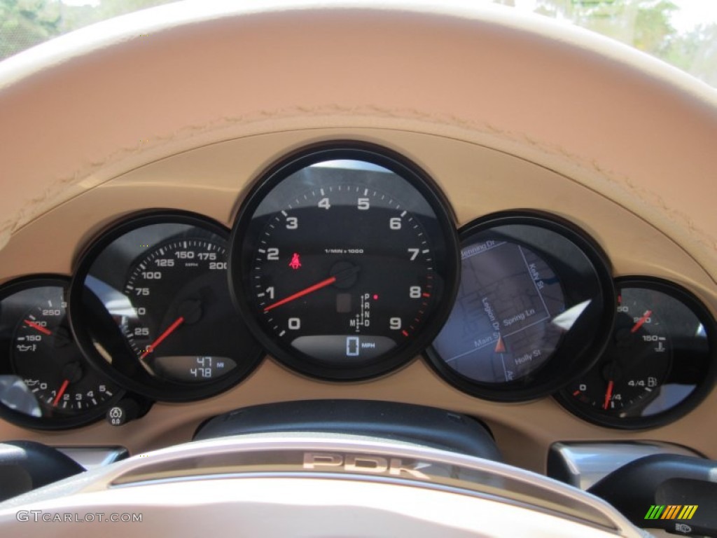 2012 Porsche New 911 Carrera Cabriolet Gauges Photo #65293694