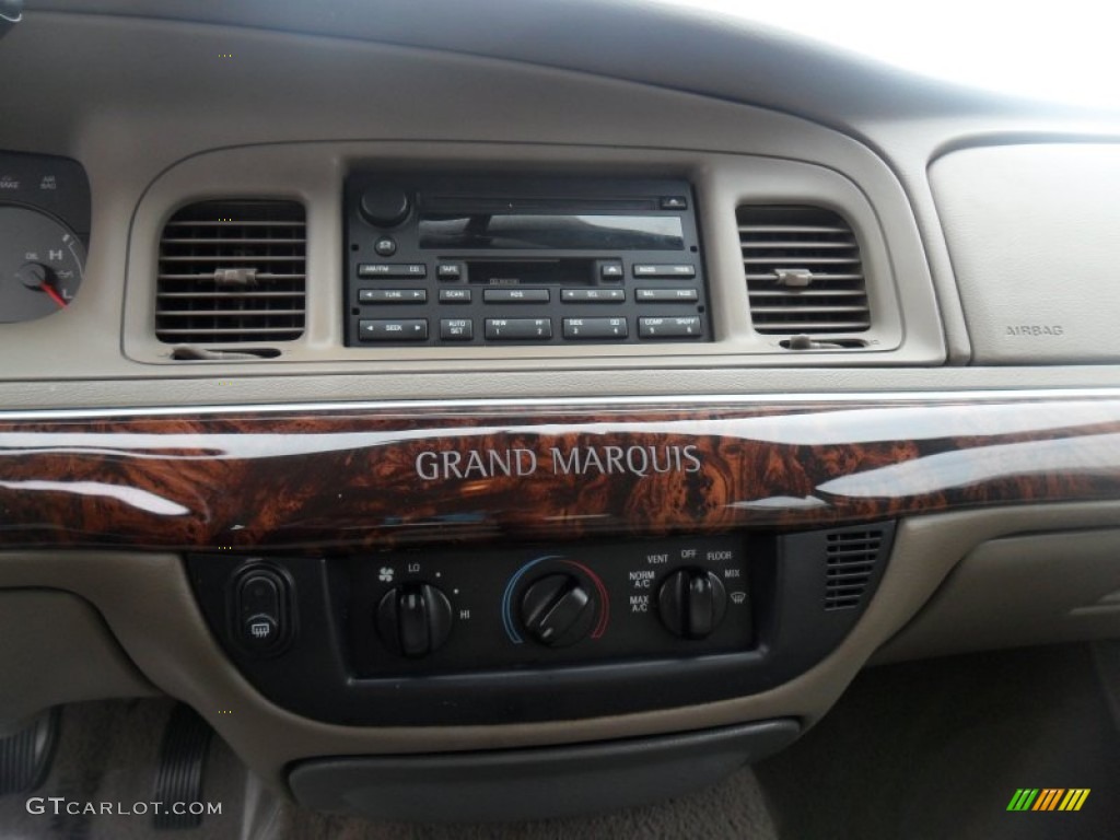 2004 Grand Marquis GS - Dark Toreador Red Metallic / Medium Parchment photo #12