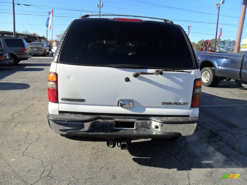 2001 Tahoe LT - Summit White / Graphite/Medium Gray photo #3