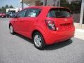 2012 Victory Red Chevrolet Sonic LT Hatch  photo #3