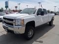 2009 Summit White Chevrolet Silverado 3500HD LTZ Crew Cab 4x4  photo #5