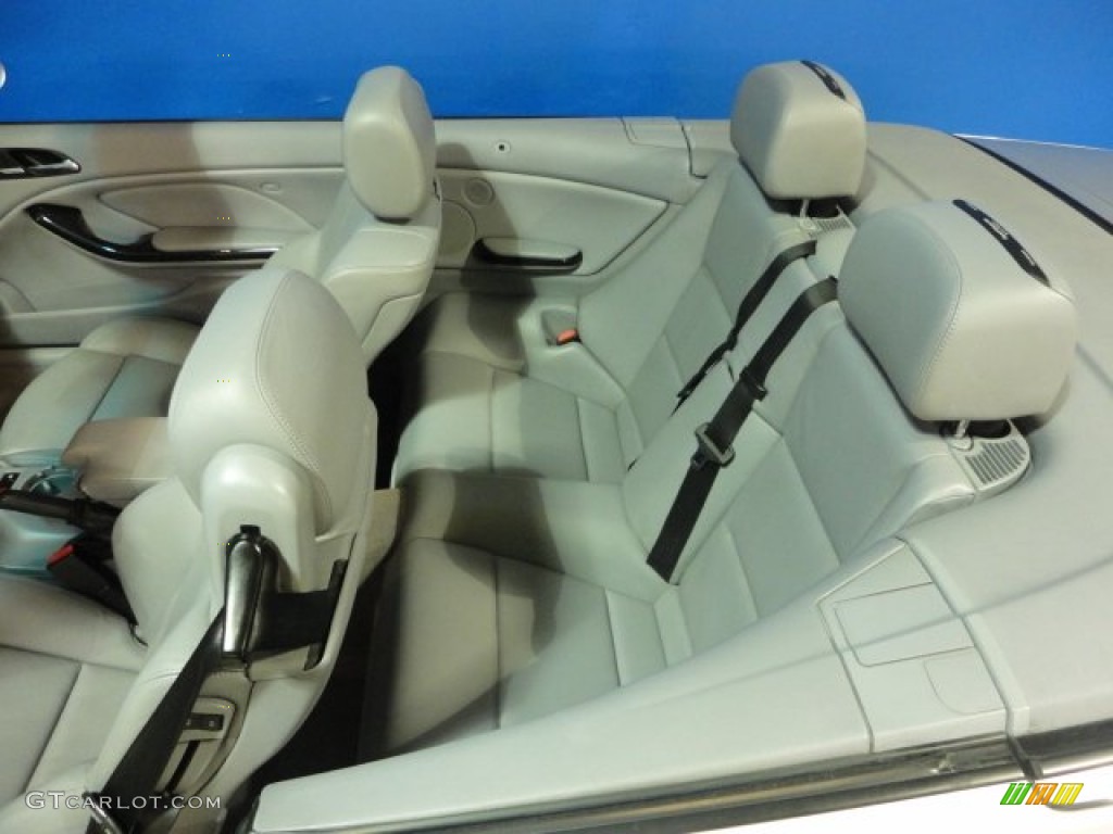2001 BMW M3 Convertible Rear Seat Photo #65297597